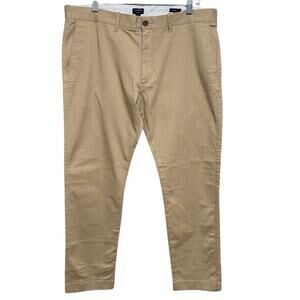 J.Crew Flex Chino Pants Men’s Size 36x30 Khaki Slim Fit Stretch Twill Casual NEW